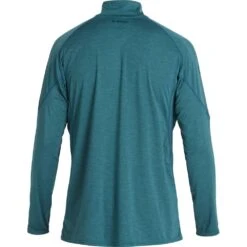 NRS Men's Silkweight Baja Sun Shirt -Outdoor Sports 10009 04 Mediterranea Lg Back 092121 1000x1000