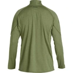 NRS Men's Silkweight Baja Sun Shirt -Outdoor Sports 10009 04 Olive Lg Back 092121 1000x1000