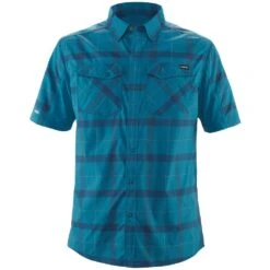 NRS Men's Short-Sleeve Guide Shirt -Outdoor Sports 10011 02 Fjord na Front 010920 1000x1000