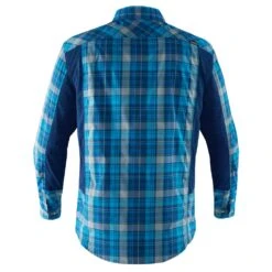 2018 NRS Men's Long-Sleeve Guide Shirt - Closeout | NRS -Outdoor Sports 10012 01 Blue Back 081117 1000x1000