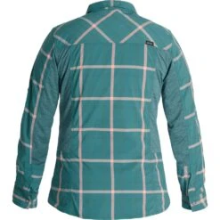 NRS Women's Long-Sleeve Guide Shirt -Outdoor Sports 10013 02 Mediterranea Med Back 070821 1000x1000