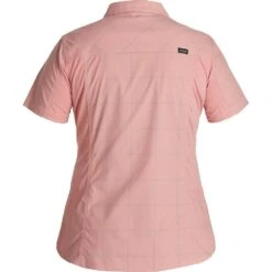 NRS Women's Short-Sleeve Guide Shirt -Outdoor Sports 10014 01 Mauve Med Back 062921 1000x1000