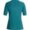 NRS Women's Rashguard Short-Sleeve Shirt -Outdoor Sports 10020 08 Mediterranea Med Back 080221 1000x1000