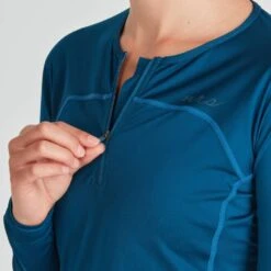 NRS Women's Rashguard Long-Sleeve Shirt -Outdoor Sports 10021 07 Poseidon Model Zipper 080221 1000x1000