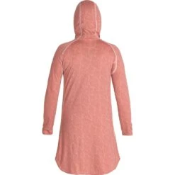 NRS Women's Silkweight Hoodie Dress 24 NRS Women's Silkweight Hoodie Dress -Outdoor Sports 10112 02 Mauve Med Back 090121 1000x1000