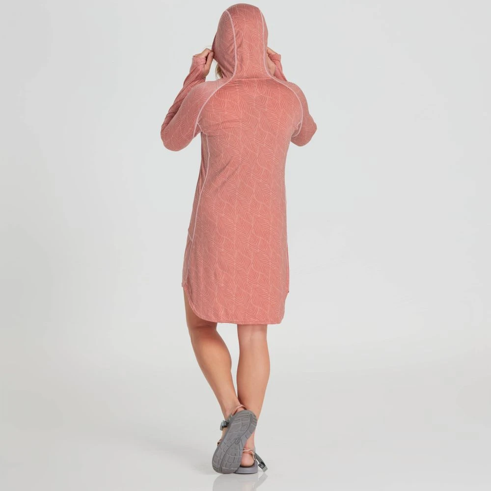 NRS Women's Silkweight Hoodie Dress 7 NRS Women's Silkweight Hoodie Dress - Image 5