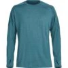 NRS Men's Silkweight Long-Sleeve Shirt -Outdoor Sports 10114 05 Mediterranea Large Front 102121 1000x1000