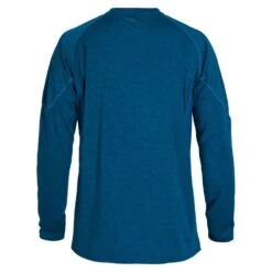 NRS Men's Silkweight Long-Sleeve Shirt 26 NRS Men's Silkweight Long-Sleeve Shirt -Outdoor Sports 10114 05 Poseidon Large Back 121421 1000x1000