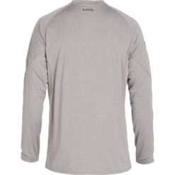 NRS Men's Silkweight Long-Sleeve Shirt 36 NRS Men's Silkweight Long-Sleeve Shirt -Outdoor Sports 10114 05 Sharkskin Large Back 102121 1000x1000