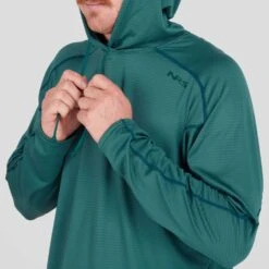 NRS Men's Lightweight Hoodie -Outdoor Sports 10120 05 Mediterranea Model Drawstring 102121 1000x1000