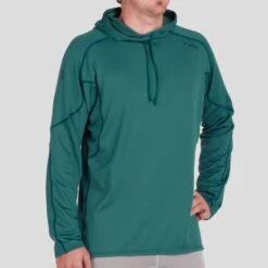 NRS Men's Lightweight Hoodie -Outdoor Sports 10120 05 Mediterranea Model FrontCrop 102121 1000x1000
