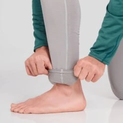 NRS Men's Lightweight Pant -Outdoor Sports 10122 05 Titanium Model Detail 102121 1000x1000