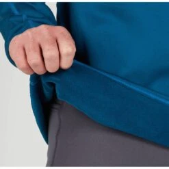 NRS Men's Expedition Weight Hoodie 11 NRS Men's Expedition Weight Hoodie -Outdoor Sports 10133 02 Poseidon Model Inside 100421 1000x1000