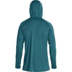 NRS Men's Silkweight Hoodie -Outdoor Sports 10139 05 Mediterranea Lg Back 092121 1000x1000