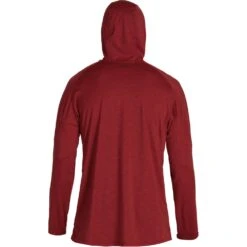 NRS Men's Silkweight Hoodie -Outdoor Sports 10139 05 Vino Lg Back 092121 1000x1000