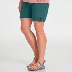 NRS Women's Beda Board Short 12 NRS Women's Beda Board Short -Outdoor Sports 10142 05 Mediterranea Model FrontCrop 090221 1000x1000