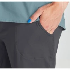 NRS Women's Guide Short 23 NRS Women's Guide Short -Outdoor Sports 10147 03 DarkShadow Model Detail 062921 1000x1000