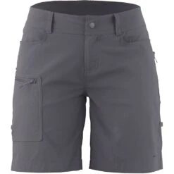 NRS Women's Lolo Short 20 NRS Women's Lolo Short -Outdoor Sports 10149 02 Gunmetal 6 Front 072720 1000x1000