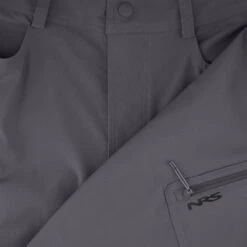 NRS Men's Lolo Short -Outdoor Sports 10150 02 Gunmetal na Detail 070620 1000x1000