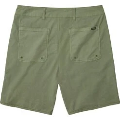 NRS Men's Canyon Short 19 NRS Men's Canyon Short -Outdoor Sports 10153 02 Olive Laydown Back 051122 1000x1000