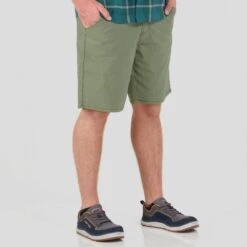 NRS Men's Canyon Short 22 NRS Men's Canyon Short -Outdoor Sports 10153 02 Olive Model FrontCrop 112321 1000x1000