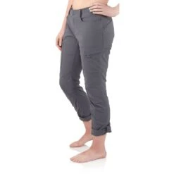 NRS Women's Lolo Pant - Closeout 14 NRS Women's Lolo Pant - Closeout -Outdoor Sports 10155 01 Gunmetal Model FrontUp 072720 1000x1000