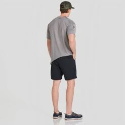 NRS Men's High Side Short -Outdoor Sports 10157 01 JetBlack Model Back 092421 1000x1000