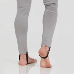 NRS Men's Lightweight Union Suit -Outdoor Sports 10160 01 Titanium Model Detail 101821 1000x1000