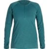 NRS Women's Silkweight Kosi Shirt -Outdoor Sports 10163 01 Mediterranea Med Front 032822 1000x1000