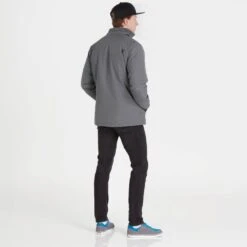 NRS Men's Sawtooth Jacket 11 NRS Men's Sawtooth Jacket -Outdoor Sports 10170 01 DarkShadow Model Back 093021 1000x1000