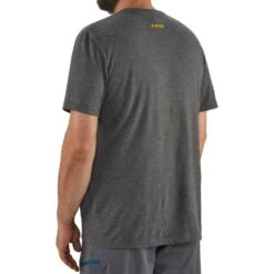 NRS Men's Idaho T-Shirt - Closeout 30 NRS Men's Idaho T-Shirt - Closeout -Outdoor Sports 12490 01 HeatheredCharcoal Model Back 120320 1000x1000
