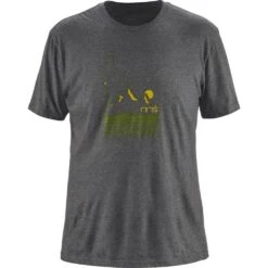 NRS Men's Idaho T-Shirt - Closeout 27 NRS Men's Idaho T-Shirt - Closeout -Outdoor Sports 12490 01 HeatheredCharcoal na Front 120320 1000x1000