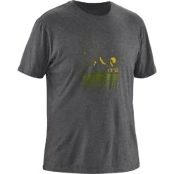 NRS Men's Idaho T-Shirt - Closeout 25 NRS Men's Idaho T-Shirt - Closeout -Outdoor Sports 12490 01 HeatheredCharcoal na Right 120320 1000x1000