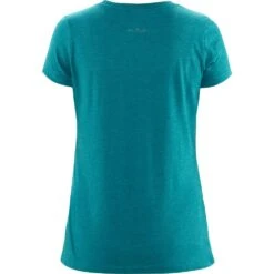 NRS Women's Idaho T-Shirt - Closeout -Outdoor Sports 12491 01 HeatheredTeal na Back 120320 1000x1000