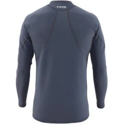NRS Men's HydroSkin 0.5 Long-Sleeve Shirt -Outdoor Sports 15002 06 DarkShadow Lg Back 062220 1000x1000