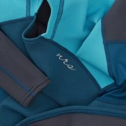 NRS Women's HydroSkin 0.5 Long-Sleeve Shirt -Outdoor Sports 15004 05 poseidon na detail 052020 1000x1000