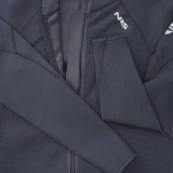 NRS Men's HydroSkin 0.5 Jacket -Outdoor Sports 15008 05 darkshadow na detail 051520 1000x1000