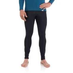 NRS Men's HydroSkin 0.5 Pant -Outdoor Sports 15012 05 Black Model Front 062220 1000x1000