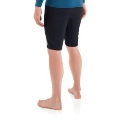 NRS Men's HydroSkin 0.5 Short 11 NRS Men's HydroSkin 0.5 Short -Outdoor Sports 15015 05 Black Model Back 062220 1000x1000