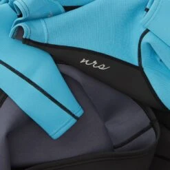 NRS Women's HydroSkin 1.0 Shirt -Outdoor Sports 15034 03 Black na Detail 051420 1000x1000