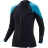 NRS Women's HydroSkin 1.5 Jacket -Outdoor Sports 15039 03 Black Med Left 052120 1000x1000