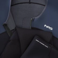 NRS Men's 2.0 Farmer John Wetsuit -Outdoor Sports 17264 04 black na detail 052220 1000x1000