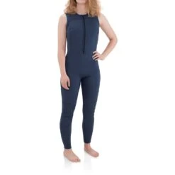 NRS Women's 2.0 Farmer Jane Wetsuit 11 NRS Women's 2.0 Farmer Jane Wetsuit -Outdoor Sports 17265 04 Slate Model Front 061220 1000x1000