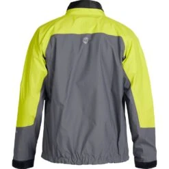NRS Men's Endurance Splash Jacket -Outdoor Sports 20010 07 Chartreuse Large Back 102121 1000x1000