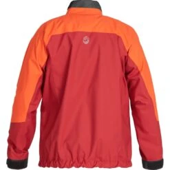 NRS Women's Endurance Splash Jacket -Outdoor Sports 20011 07 PoppyVino Med Back 070121 1000x1000