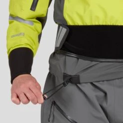 NRS Women's Orion Paddling Jacket 23 NRS Women's Orion Paddling Jacket -Outdoor Sports 20023 01 Lime Model Drawstring 080122 1000x1000