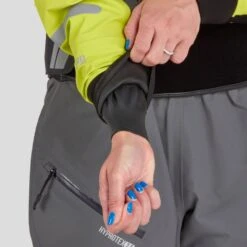 NRS Women's Orion Paddling Jacket 21 NRS Women's Orion Paddling Jacket -Outdoor Sports 20023 01 Lime Model WristGasket 080122 1000x1000