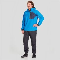 NRS Men's High Tide Splash Jacket -Outdoor Sports 20026 04 Blue Model Front 102121 1000x1000
