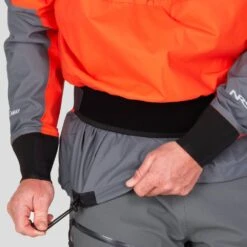 NRS Men's Riptide Splash Jacket -Outdoor Sports 20030 03 Flare Model Drawstring 102121 1000x1000