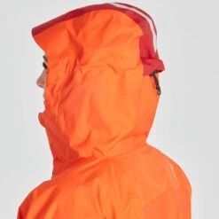 NRS Women's Riptide Splash Jacket -Outdoor Sports 20031 03 Poppy Model Hood 070821 1000x1000